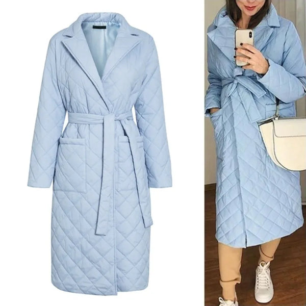 Long Jacket For Women Coat Winter Streetwear - alternate view