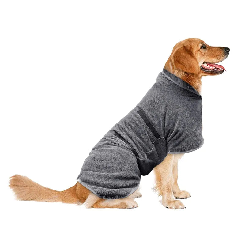 Dog Robe Cat Bath Towel - alternate view