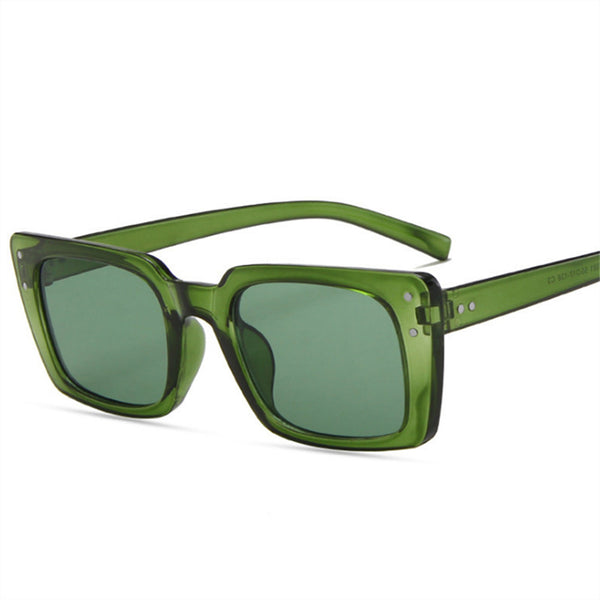 Trendy Small Frame Rhinestone Sunglasses