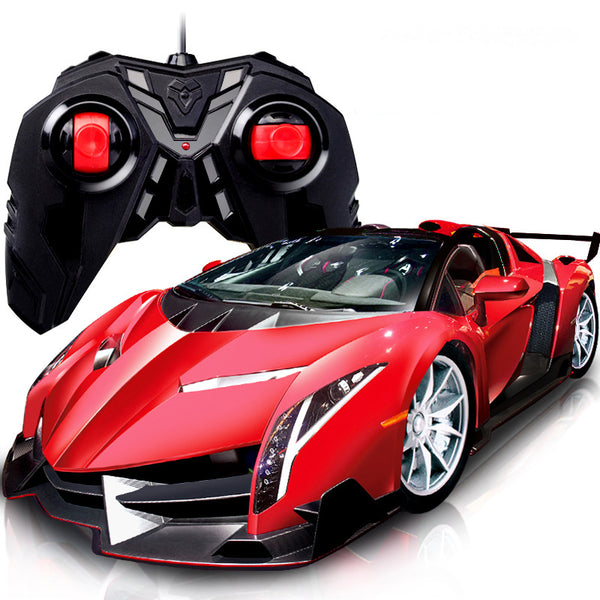 1:16 RC Remote Control Racing Car with LED Lights – 7 Colors