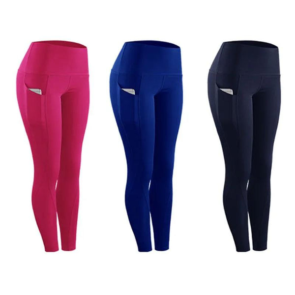 Women's Compression Fitness Leggings with Pocket