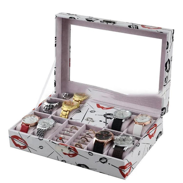 Women DIY Home Storage Desk Case Makeup Organizer Box - alternate view