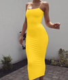 Strap Dress, Nightclub Dress, Milk Silk Bandage Dress