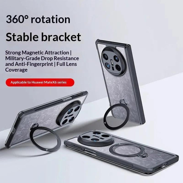 Drop-Proof Phone Case with Rotating Stand