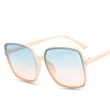 Big Square Rhinestone Sunglasses — Trendy Women's Eyewear