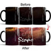 Ceramic Color Changing Constellation Coffee Mug