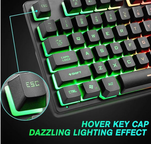Mechanical Gaming Keyboard — Notebook & Desktop Compatible - alternate view