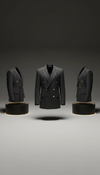 Italian Wool Double-Breasted Blazer