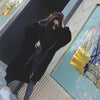 Thick Warm Long Hooded Fur Coat for Women