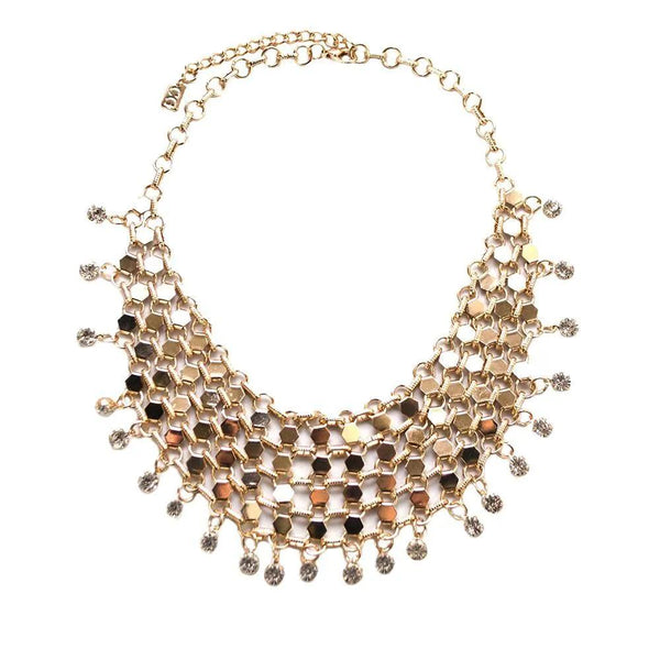 Filigree Necklace- Gold