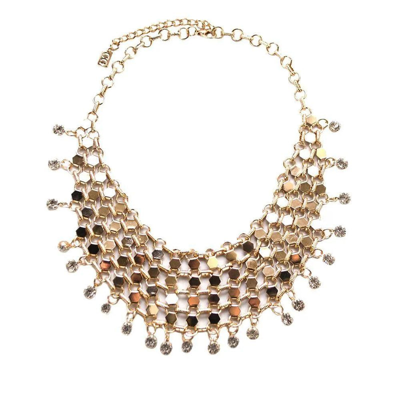 Filigree Necklace- Gold