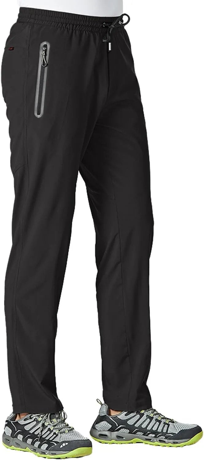 TBMPOY Men's Lightweight Hiking Pants Athletic Travel Fishing Active Jogger - alternate view