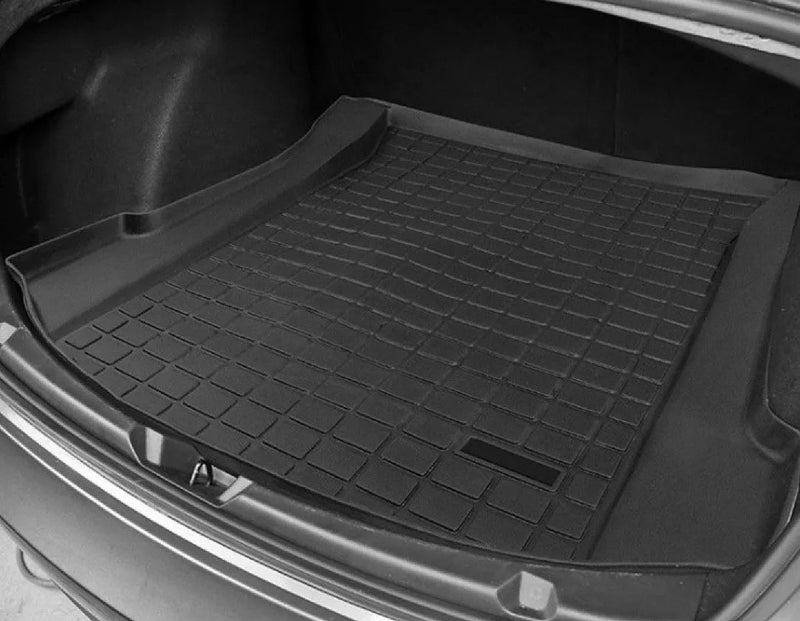 Tesla Model 3 TPE Trunk Mat – Waterproof All-Weather Cargo Liner - alternate view