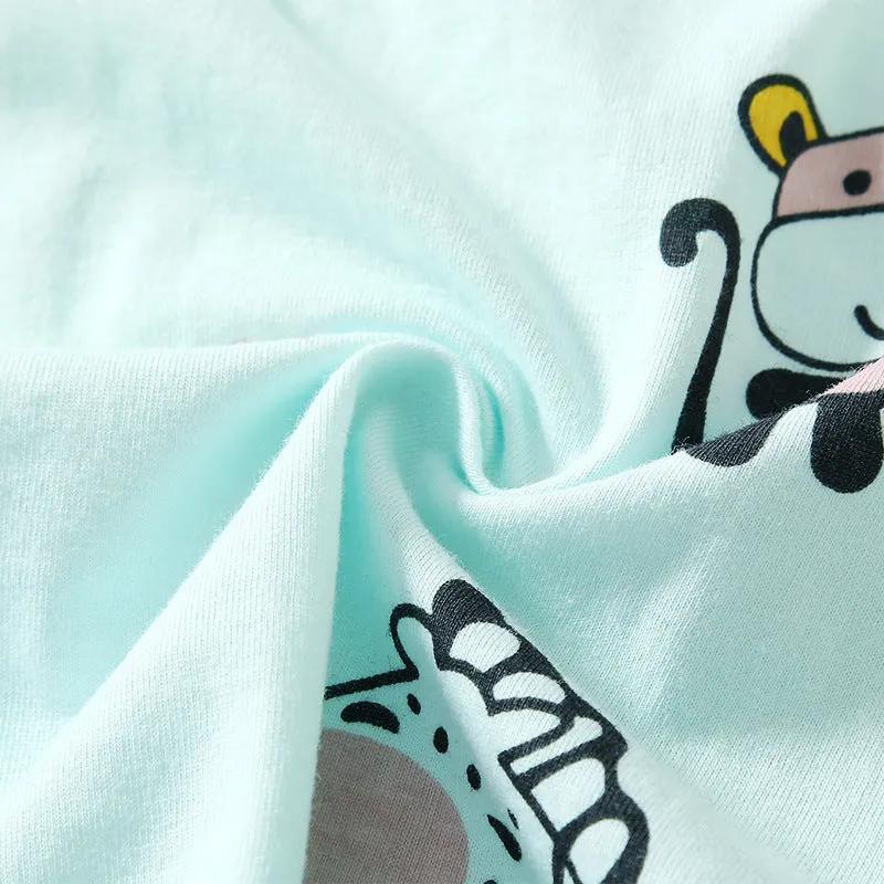Kids Cardigan Pajama Set — Air Conditioning Sleepwear for Boys & Girls - alternate view