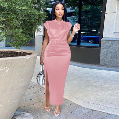 Women's Plus Size Summer Dress – Elegant Midi Style