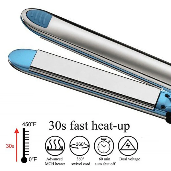 Hair Styling Tool: Dual Use Curling and Straightening Iron - alternate view