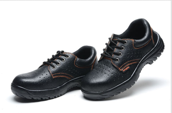 Men's Safety Work Shoes — Steel Toe, Anti-Slip Summer