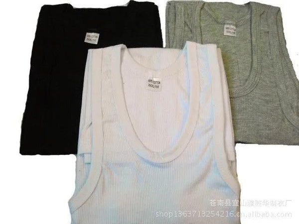 Men's Sweat-absorbent Stretch Tight Vest - alternate view