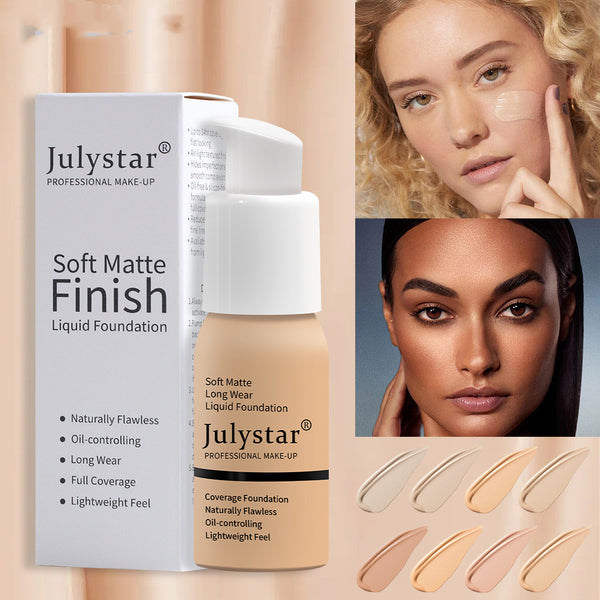 Waterproof Long-Lasting Concealer & Liquid Foundation