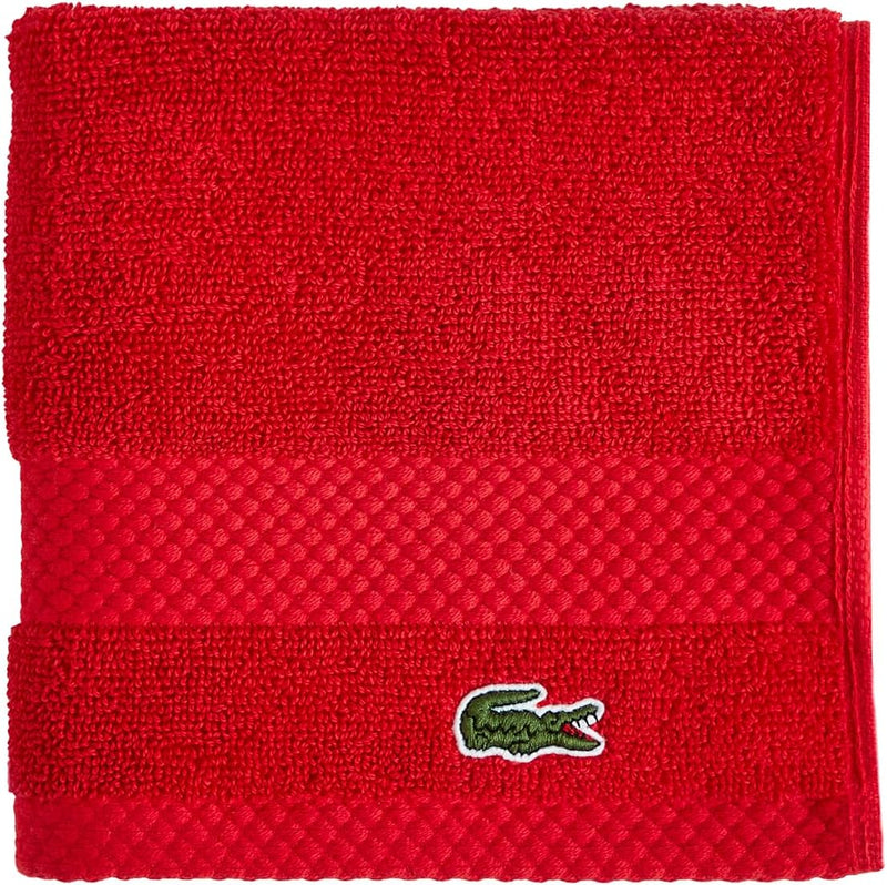 Lacoste Heritage 100% Supima Cotton Bath Towel, Sand, 30" x 54" – Highly Absorbent & Quick Drying, Premium Super Soft Bath Towel, Bathroom Essential, Gift for All Occasions, Machine Washable