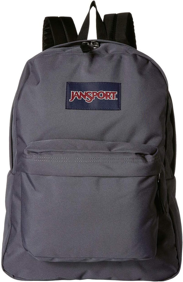 JanSport SuperBreak One Backpacks - Durable, Lightweight Bookbag with 1 Main Compartment, Front Utility Pocket with Built-in Organizer - Premium Backpack, Black