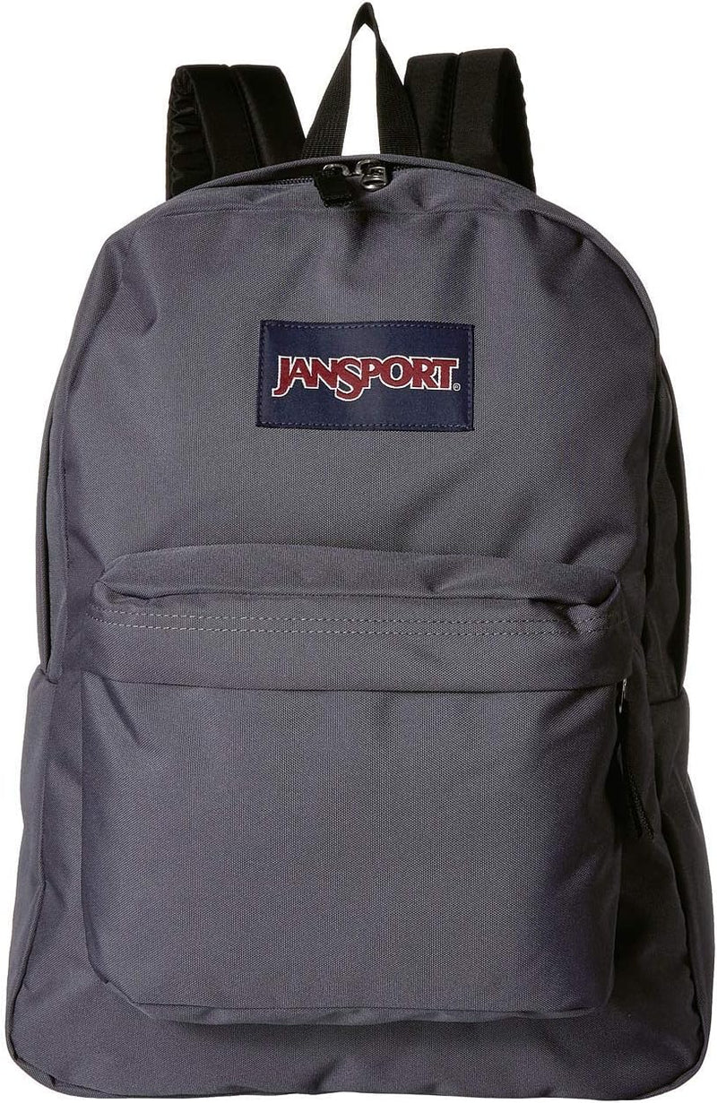 JanSport SuperBreak One Backpacks - Durable, Lightweight Bookbag with 1 Main Compartment, Front Utility Pocket with Built-in Organizer - Premium Backpack, Black