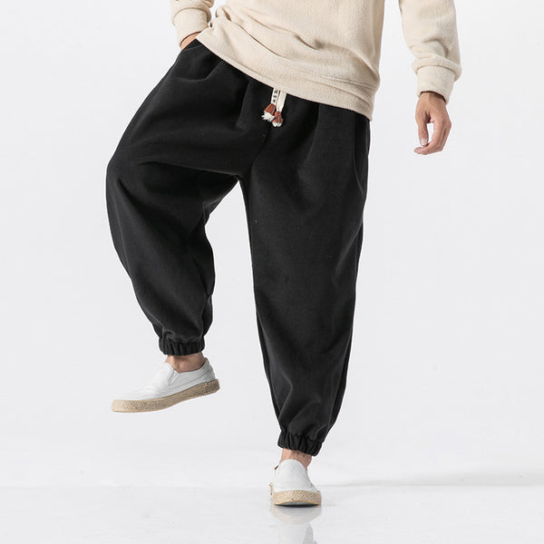Men's Loose Fit Plus Size Casual Pants