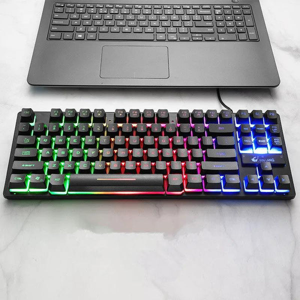 Mechanical Gaming Keyboard — Notebook & Desktop Compatible