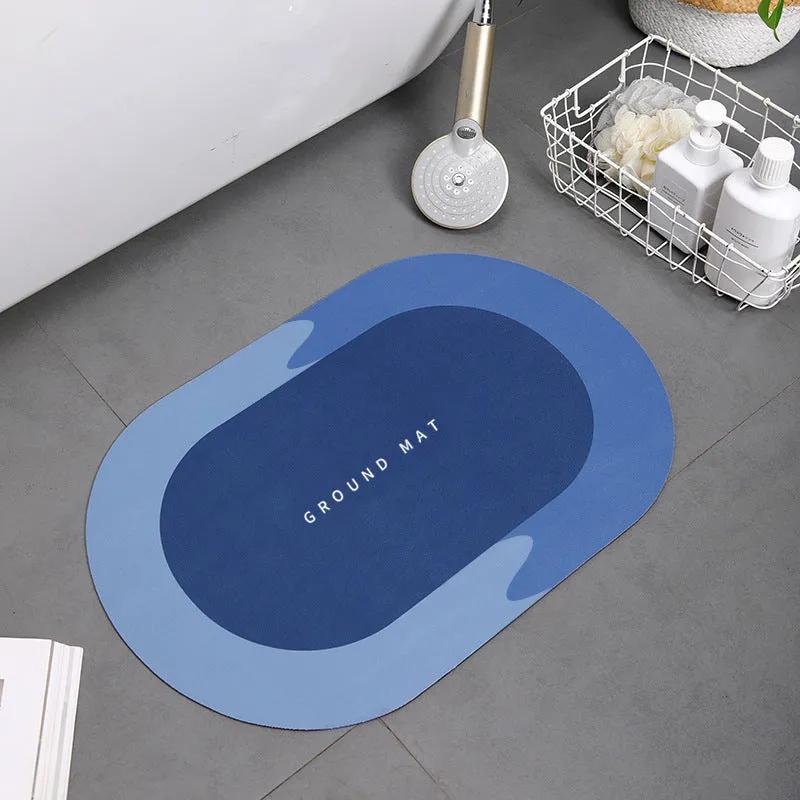 Super Absorbent Shower Bath Mat — Non-Slip Bathroom Rug - alternate view