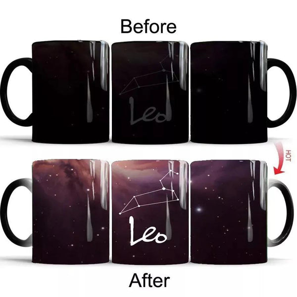 Ceramic Color Changing Constellation Coffee Mug