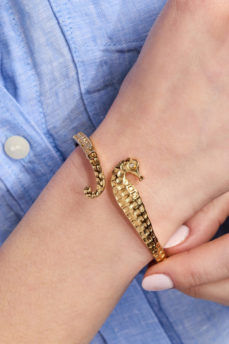 Seahorse Bypass Cuff - alternate view