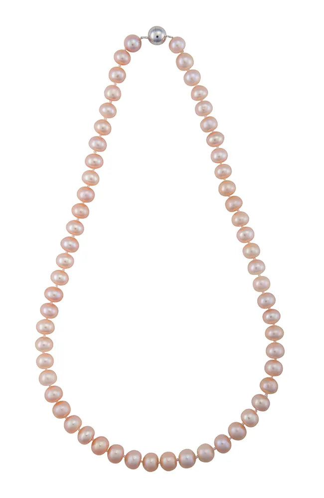 A+ signature freshwater pearl strand necklace - alternate view