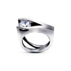 RG095W B.Tiff Tension Wishbone 2 ct Solitaire Ring