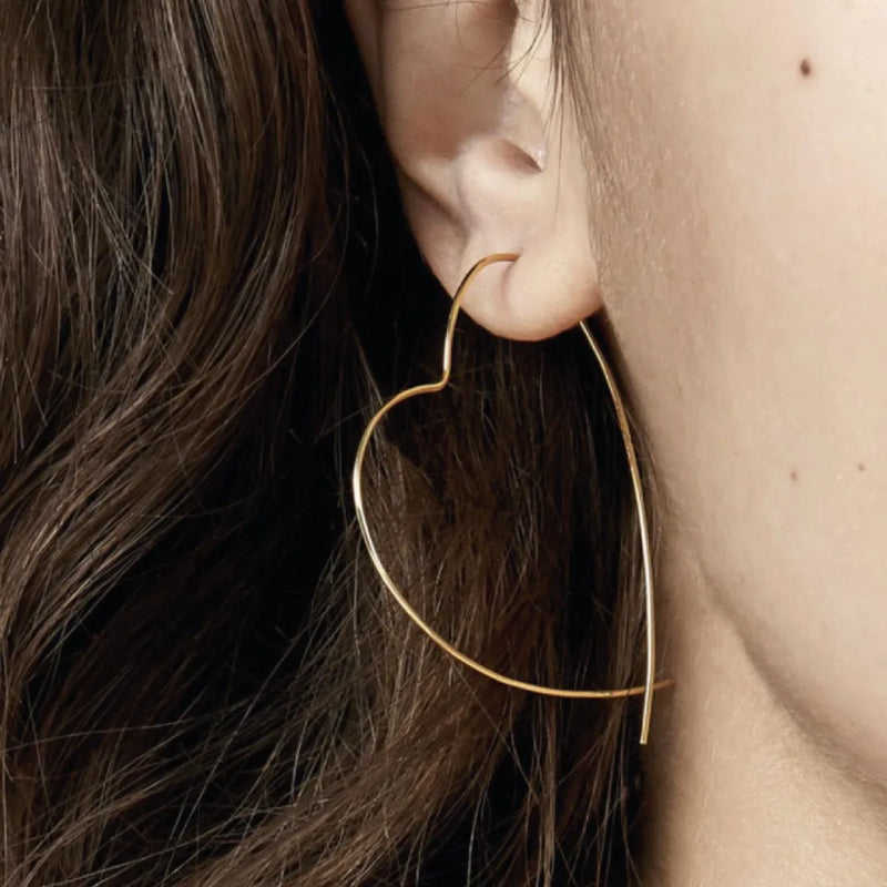 Hannah Earrings - Gold - alternate view