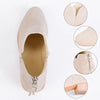 Autumn Women Shoes Retro High Heel Ankle Boots