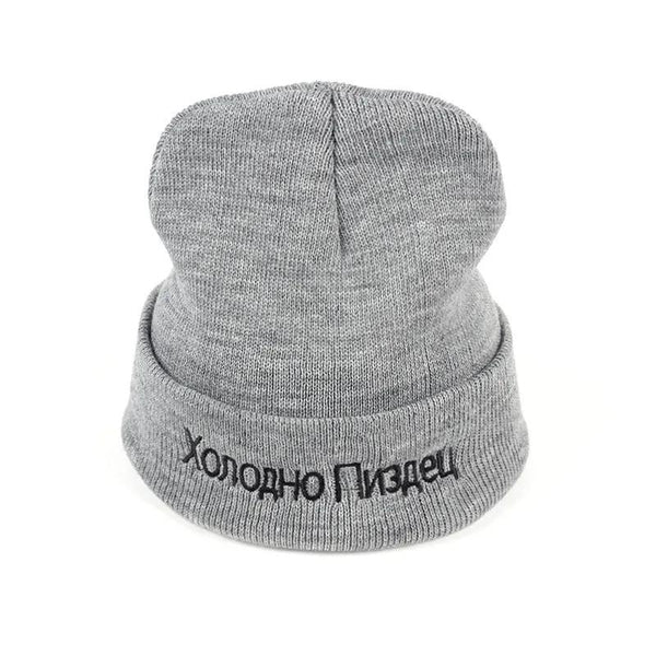 Men And Women Embroidered Knitted Hats