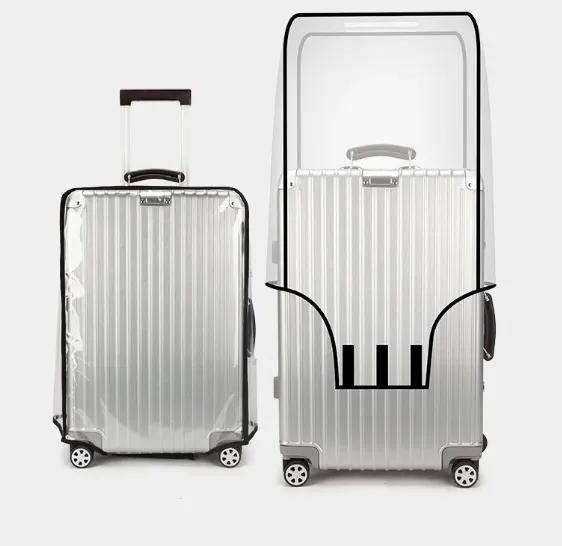 Clear Grip Luggage Case. - alternate view
