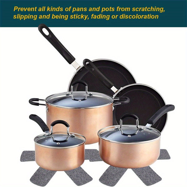 Pot & Pan Protectors — Set of 12 (3 Sizes)