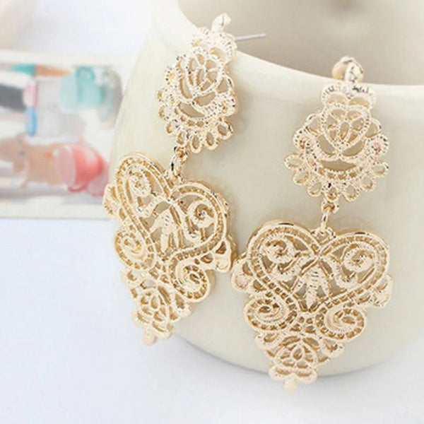 Agnes Earrings -Gold - alternate view