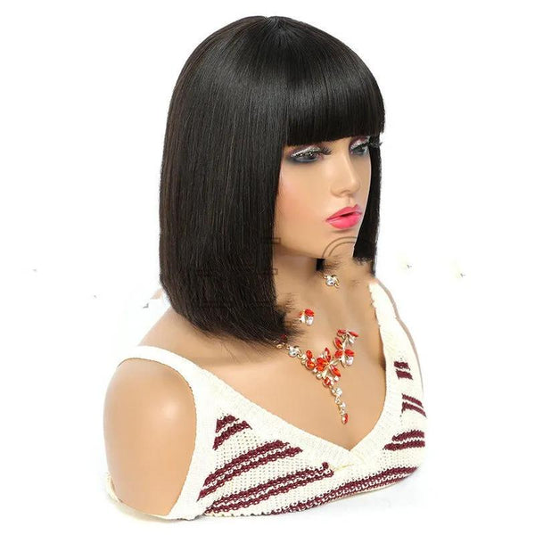 Women's Short Bob Wig – Natural Look Headgear